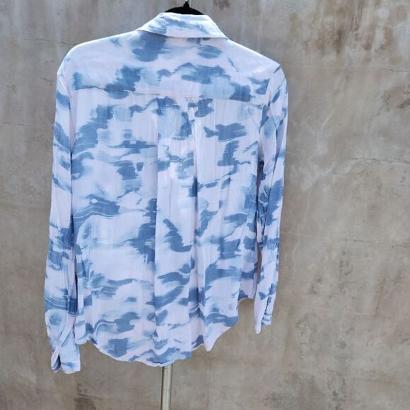 Anthropologie cloth&stone printed classic button down - Picture 9 of 10